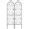Vevor Metalinės daržo grotelės augalams palaikyti 60x15 cm