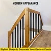 Vevor Metalinės turėklų balustrados, 76 vnt., 75 cm