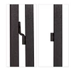Relaxdays Metalinis grotelinis skydas, 2 vnt. rinkinys