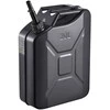 Vevor Metalinis kuro kanistras 20 L su snapeliu