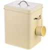 Relaxdays Metalinis skalbiklio konteineris, 6 l