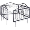Relaxdays Metalinis sodo aptvėrimas