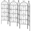 Vevor Metalinis sodo grotelės vijokliniams augalams 180x51 cm