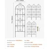 VEVOR Metalinis sodo grotelės vijokliniams augalams 180x51 cm