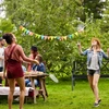 Relaxdays Metalinis sodo suoliukas