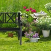 Relaxdays Metalinis sodo suoliukas