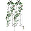 Vevor Metalinės daržo grotelės augalams palaikyti 60x15 cm
