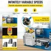 Vevor Mini metalo tekinimo staklės 550 W, 50-2500 RPM