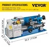 VEVOR Mini metalo tekinimo staklės 550 W, 50-2500 RPM