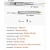 VEVOR Minkštas uždarymas stalčių bėgeliai 18-60 cm