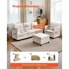 Vevor Modulinė 5 vietų sofa su paslėpta saugykla