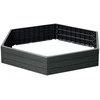 Prosperplast Paaukštinta lysvė Base Woody 148x129x25cm plast./antracito sp.