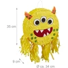Relaxdays Monstro pinjatos rinkinys su lazda ir kauke
