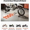 Vevor Motociklų stovas priekinis ir galinis kėlimui