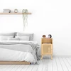 Relaxdays Naktinis staliukas su rotango dizainu