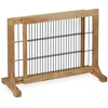 Relaxdays Natūraliai rudos spalvos saugos varteliai 56 cm