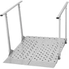 Neįgaliojo vežimėlio rampa su turėklais 1140 x 850 mm