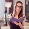 Gertuvė Kodustaar Nerūdijančio plieno butelis su puodeliu 750 ml