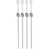 Bbq Line Nerūdijančio plieno iešmai 4vnt 40,5cm