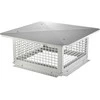 Vevor Nerūdijančio plieno kaminas, 431.8x431.8 mm