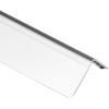 Vevor Nerūdijančio plieno sienos kampo apsauga, 25x25x1217mm, 10 vnt. pakuotė, atsparūs smūgiams kampų apsaugai, metalinė kampinė apdaila