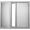 Vevor nerūdijančio plieno kepsninės durelės 660x610 mm