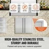 Vevor nerūdijančio plieno kepsninės durelės 660x610 mm