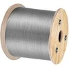 Vevor Nerūdijančio plieno lynas 1/8" 7x7 vielinis lynas 152m