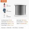 Vevor Nerūdijančio plieno trosas 1/8" 1000 pėdų