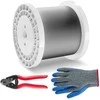 Vevor Nerūdijančio plieno trosas 1/8" 1000 pėdų