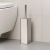 Relaxdays Nerūdijančio plieno WC šepečio laikiklis