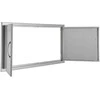 Vevor Nerūdijančiojo plieno lauko durys 1067x534 mm