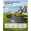 Vevor Nešiojama saulės jėgainė 2400W su 2160Wh baterija
