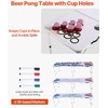 VEVOR Nešiojamas beer pong stalas 2,4 m