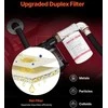 Vevor Nešiojamas dyzelinio kuro bakas 440 L su pompa