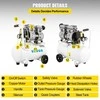 VEVOR Nešiojamas oro kompresorius 25L, 115 PSI