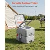 Vevor Nešiojamas tualetas, 20L talpos bakas, 120 praplovimų