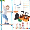 Vevor Nindzių kliūčių ruožas vaikams su slackline