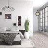 Relaxdays Niujorko stoties laikrodis juodos spalvos
