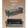 Vevor Odinė sofa-sandėliavimo suolelis miegamiesiems