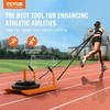 Vevor Oranžinis treniruočių slydelis sporto treniruotėms