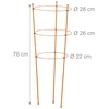 Kodustaar Oranžinių atramų rinkinys, 6 vnt., 76 cm