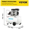 VEVOR Oro kompresorius namų remontui 50L, 8 bar
