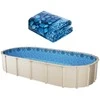 Vevor Ovalios formos baseino įdėklas 15x30 pėdų
