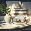 Relaxdays Padėklas serviravimui iš mango medienos