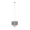 Relaxdays Pakabinamas šviestuvas Organza Crystal