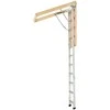 Vevor Palėpės kopėčios aliuminio 170 kg 3 - 3.13 m