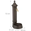 Relaxdays Pastatomas vandens fontanas 72 cm