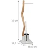 Relaxdays Pastatomas WC rinkinys baltos spalvos