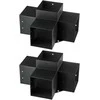 Vevor Pergolos laikiklių komplektas 6x6 coliai
